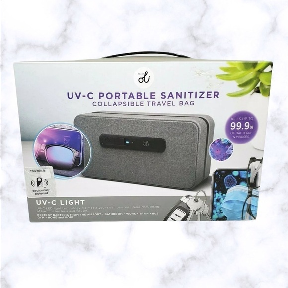 Vie Oli UV-C Portable Sanitizer Travel Bag Case - Picture 1 of 4
